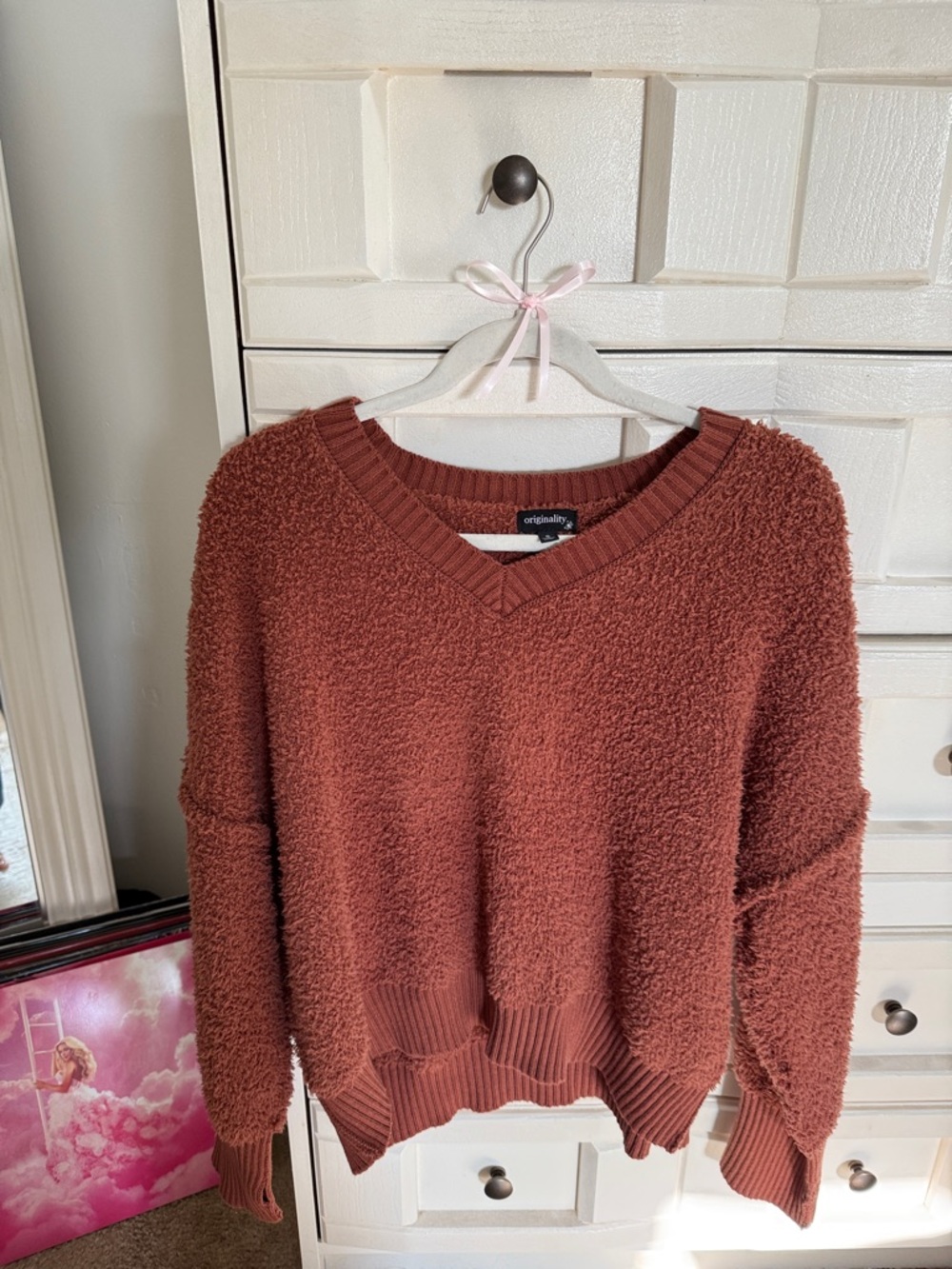 Fuzzy sweater
